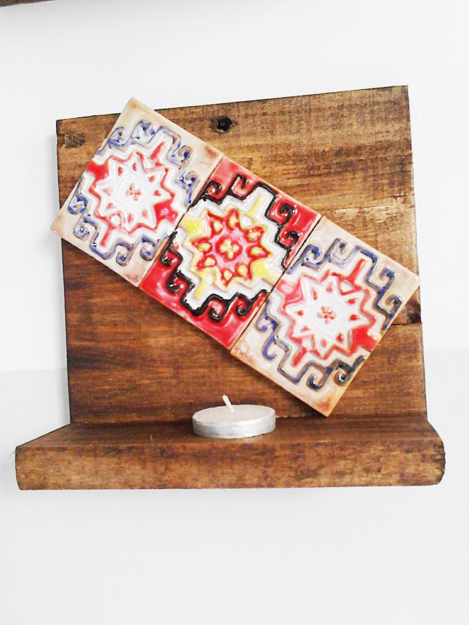 Designing Ceramic Tiles with Carpet Motifs